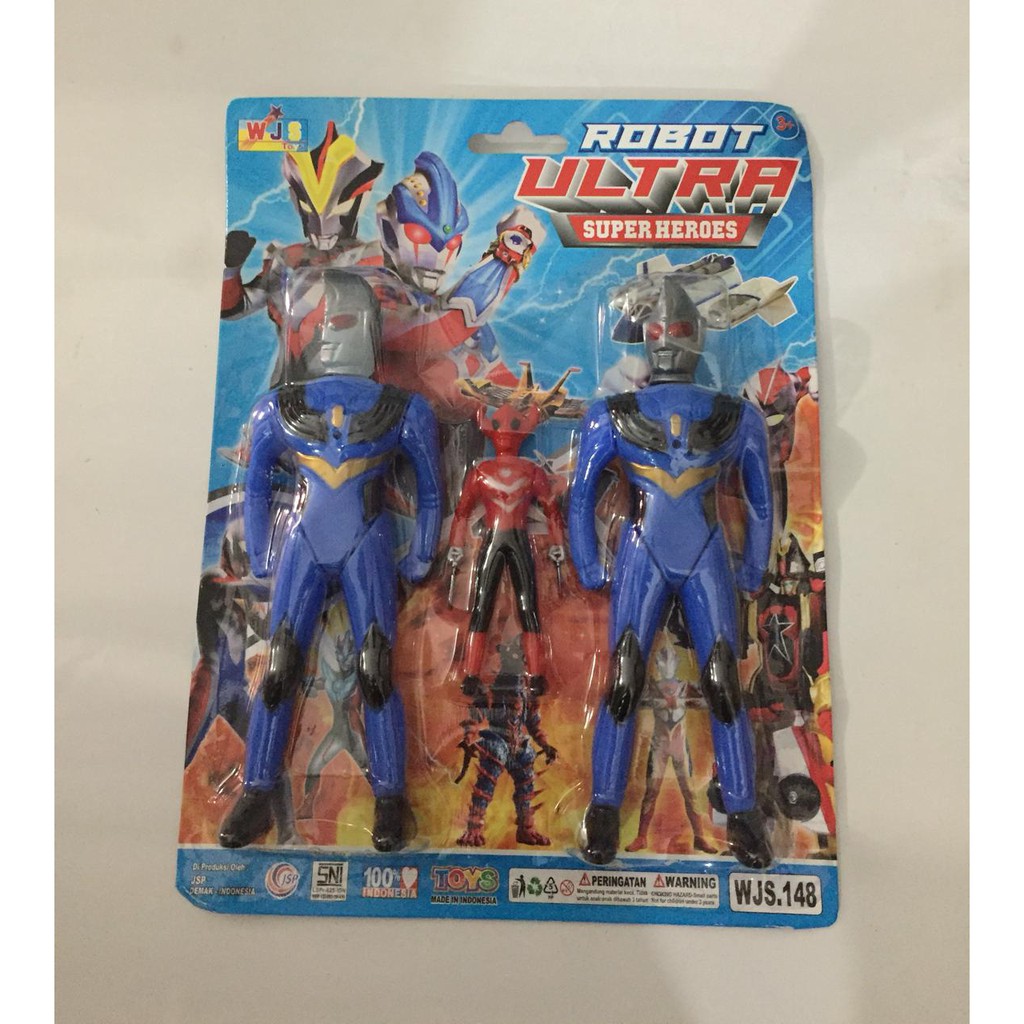 Mainan Robot Ultraman, Robot Ultra Super Heroes