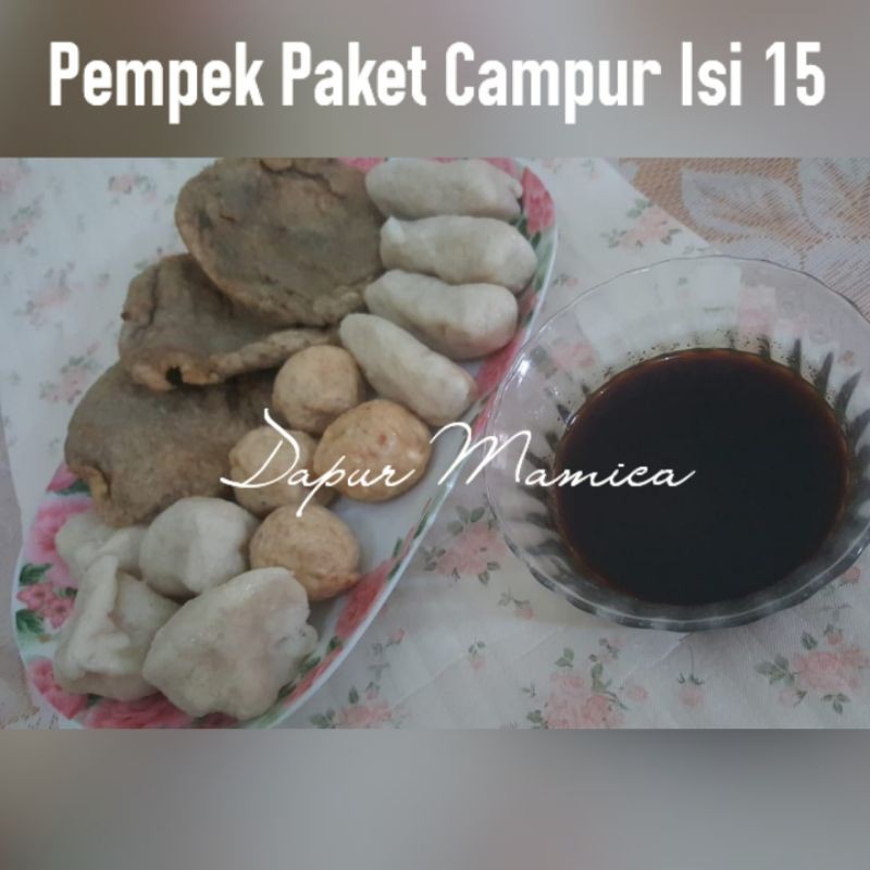 

Pempek Mamica Semarang - Pempek Palembang Paket B (Campur Isi 15)