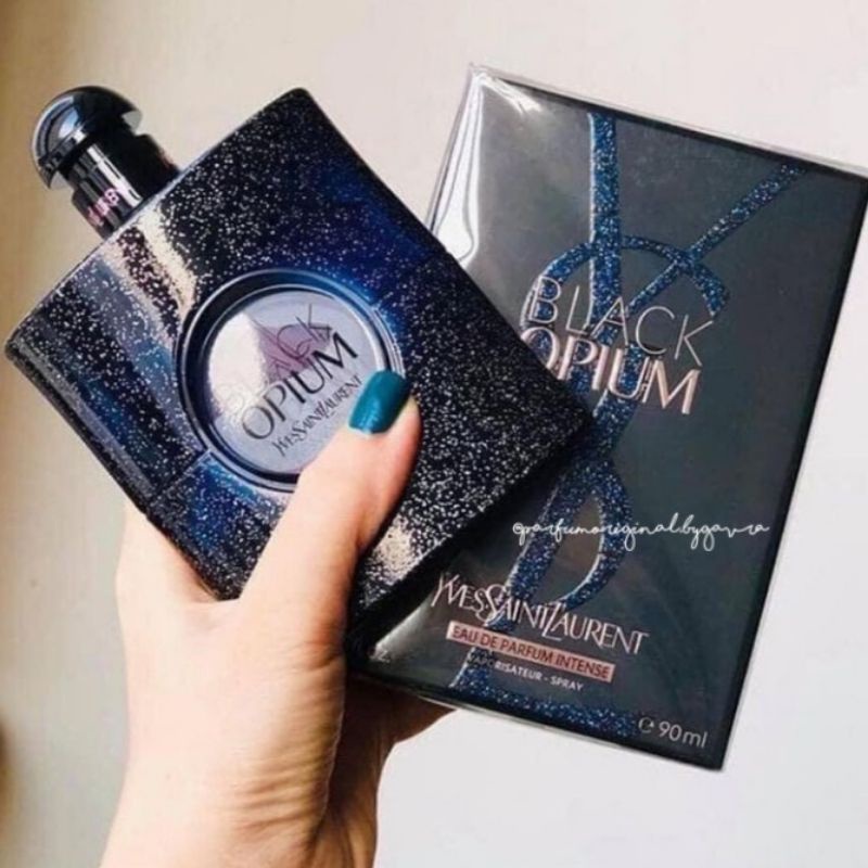 Parfum Original YSL Yves Saint Laurent Black Opium Intense EDP 90ml