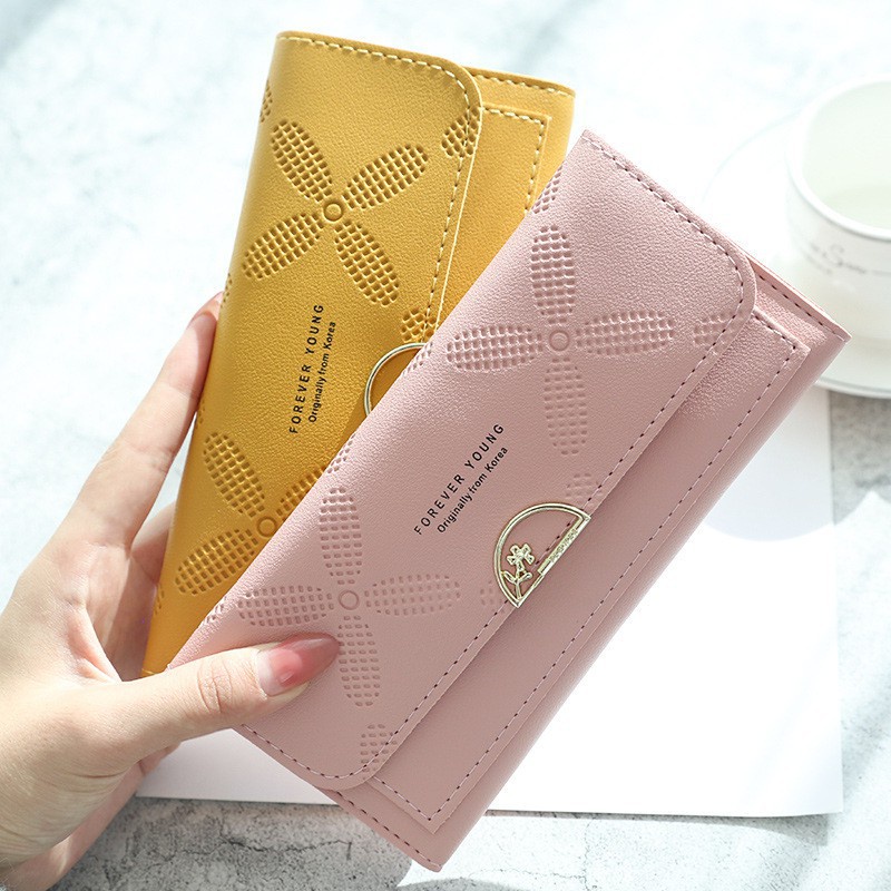 *ALIBABA1688* DOMPET PANJANG WANITA SIMPLE KOREAN STYLE IMPORT