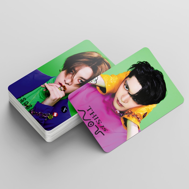 55pcs/box NCT 127 Photocards The 3rd Album Sticker Album LOMO Card Postcard ((In STOCK) Kpop fan)