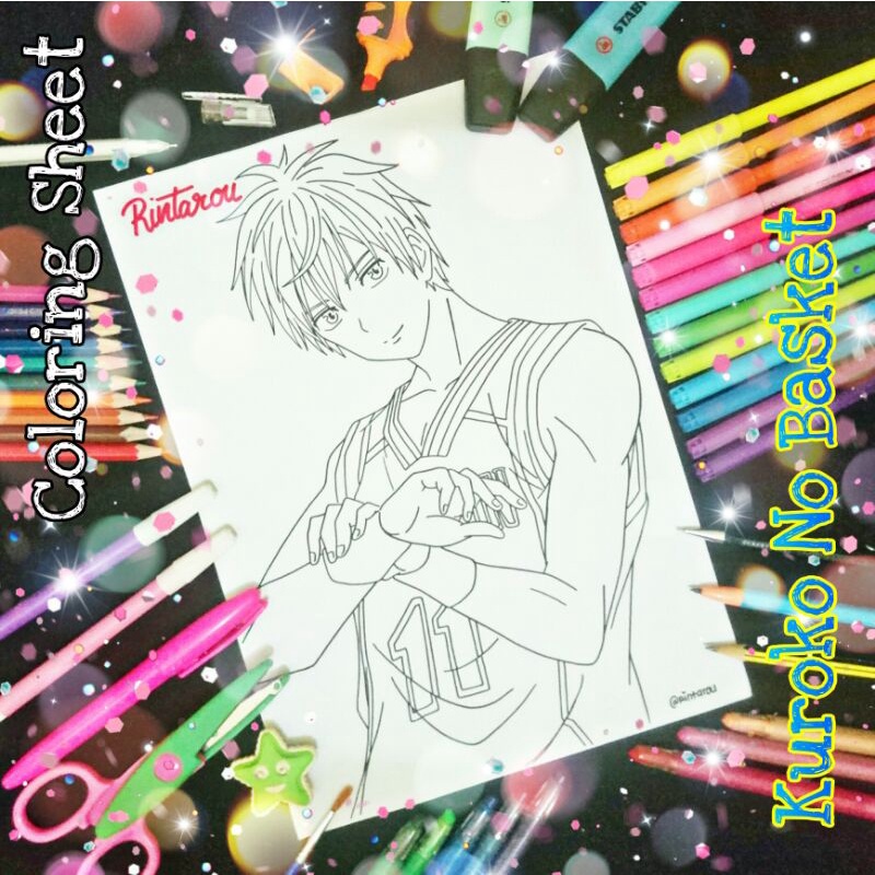 

Coloring Sheet Anime Kuroko No basket