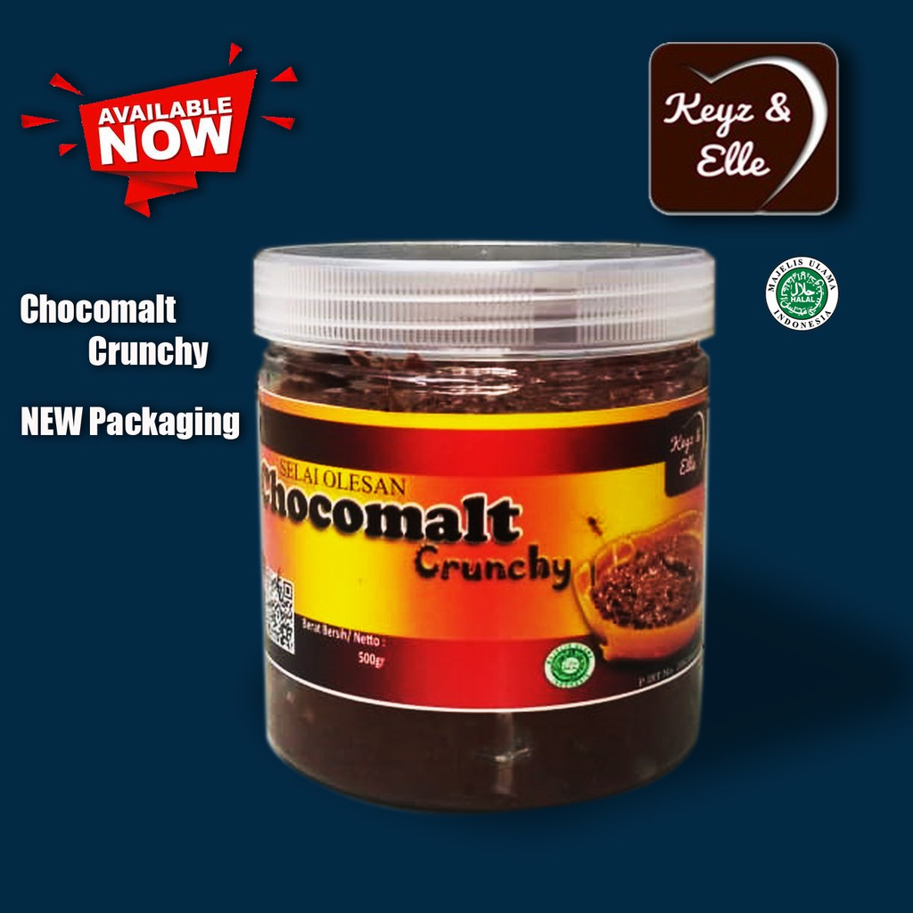 

Chocomalt crunchy keyendell (chocomaltine crunchy keyz and elle) 500gr