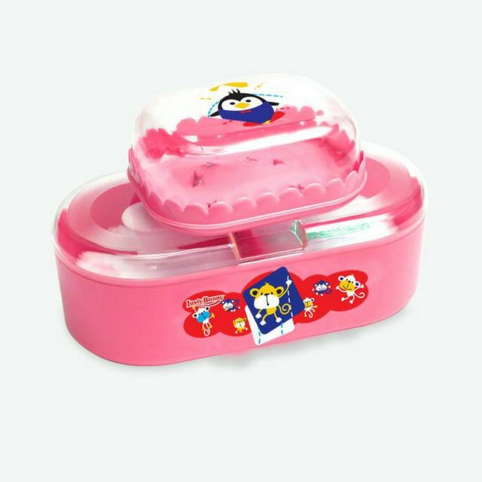 Lusty Bunny Powder Case TB-1551/53 Tempat Bedak Dan Tempat Sabun