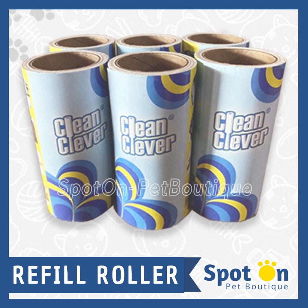 Pembersih Bulu Hewan Rol Besar | Lint Roller Debu Refill | Pengangkat Bulu Kucing Anjing Kelinci