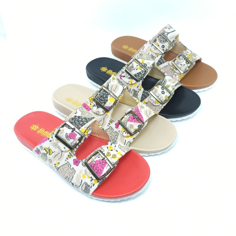 Andas Andis - Sandal Birken Wanita Alfia