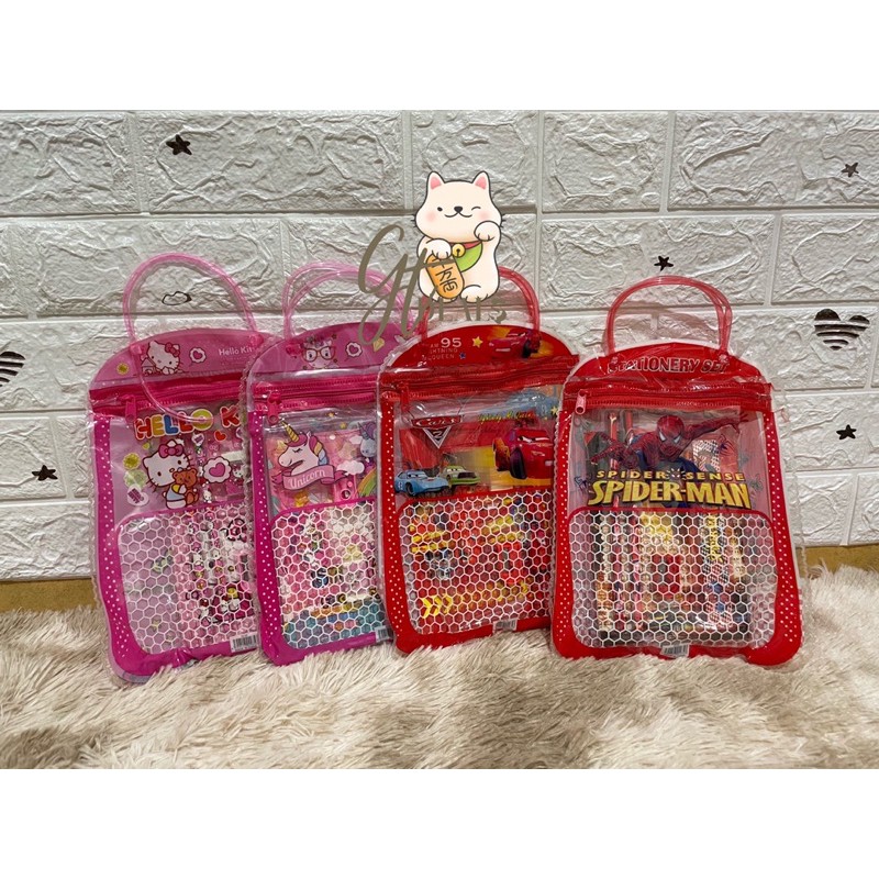 

Alat tulis sekolah (SET DENGAN TAS)