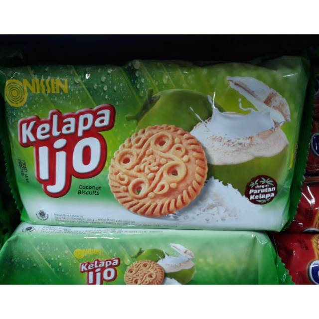 

Biskuit nissin kelapa ijo 280gr