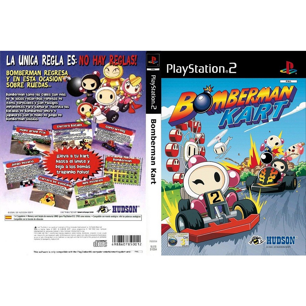 Kaset Ps2 Game Bomberman Kart