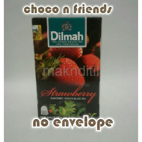 

Teh Dilmah No Envelope 20 sachet Strawberry