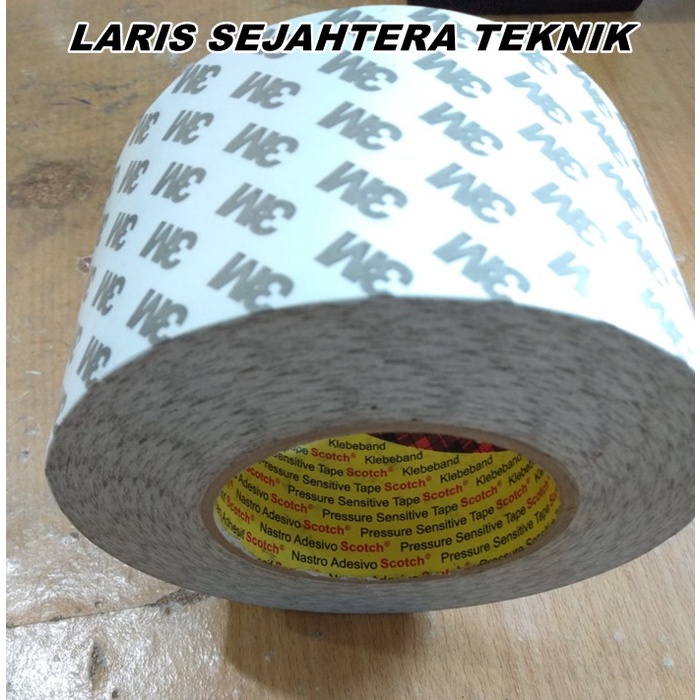 

3M 9075i - Double Tape Coated Tissue Tape - 200mm x 50m