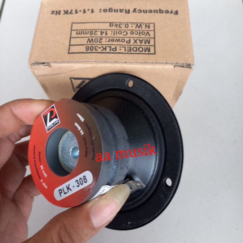 TWEETER SPEAKER KAROUKE 3 INCH PASLINE PLK-308 ORIGINAL