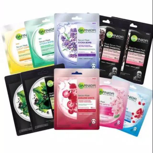 Sheet Mask Garnier All Variant | Shopee Indonesia