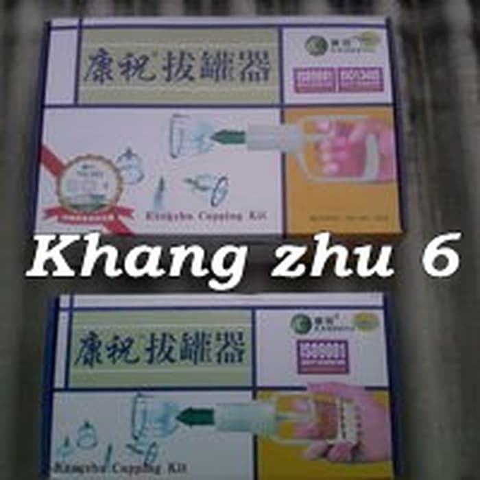 Promo Alat Bekam Atau Kop Angin Merk Kang Zhu Isi 6 Diskon