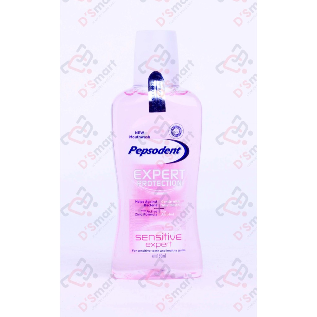Pepsodent Sensitive Expert Mouthwash 150ml
