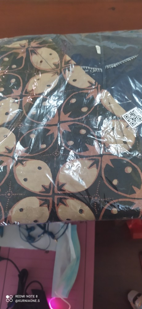 Batik Atasan Wanita Tey-17 Batik Wanita Asj Sa Hrb026 Kenongo Kemeja Tosca Pendek