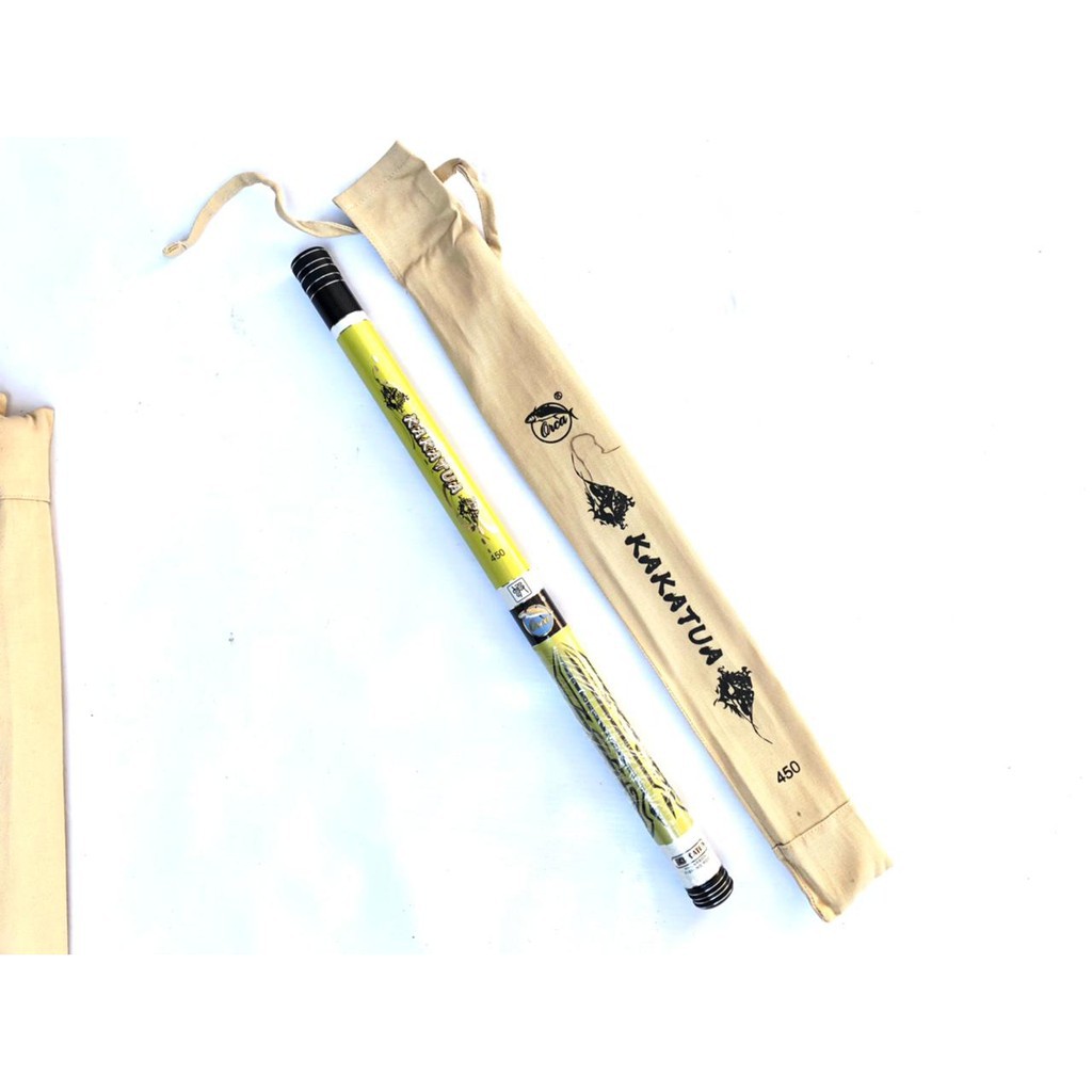 Joran Tegek Ros Pendek Full Carbon 360 450 Orca Kaka Tua Kaku TERBAIK