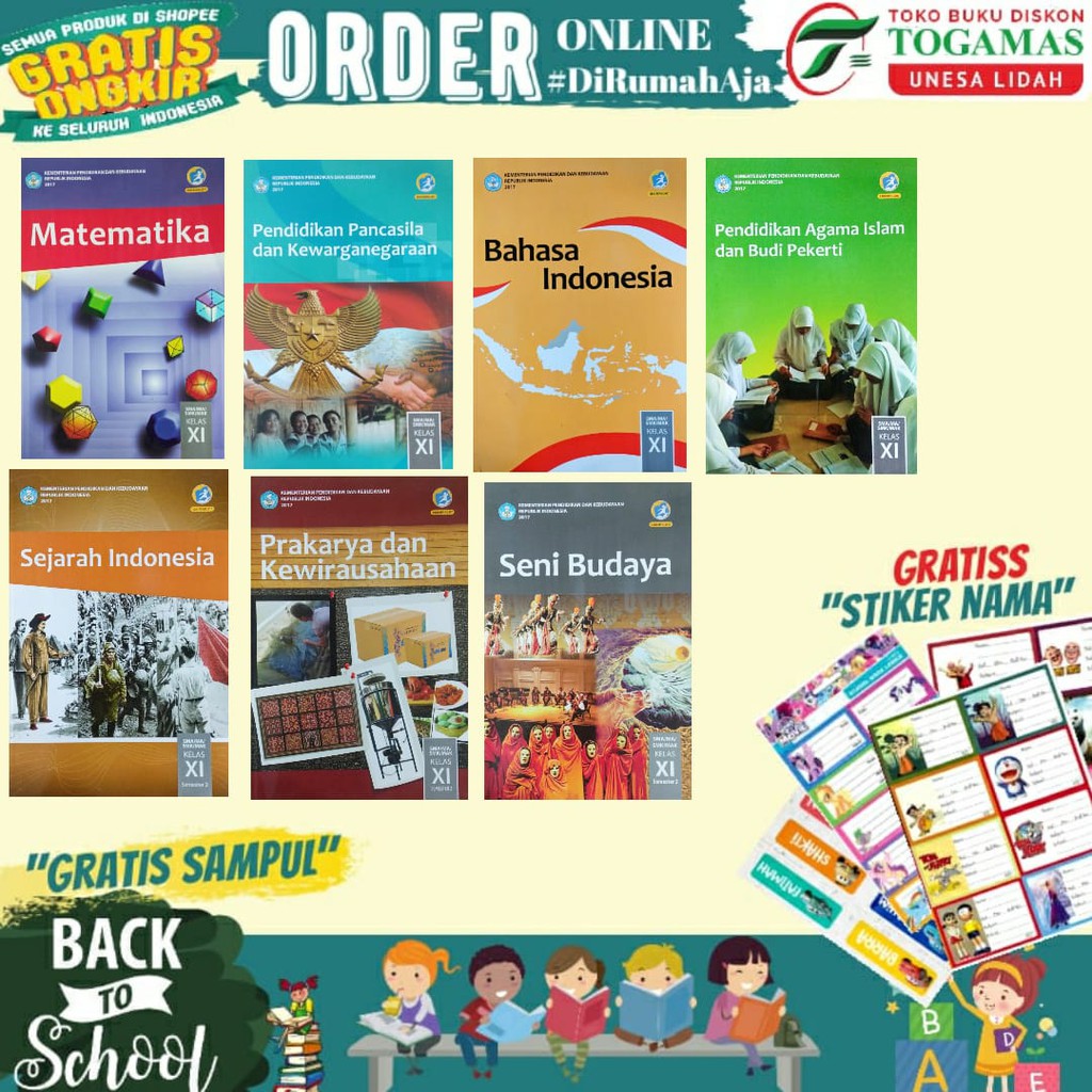 BUKU PAKET DIKNAS SMA/SMK KELAS XI SMT1&amp;2 K2013 ED. REVISI 2017