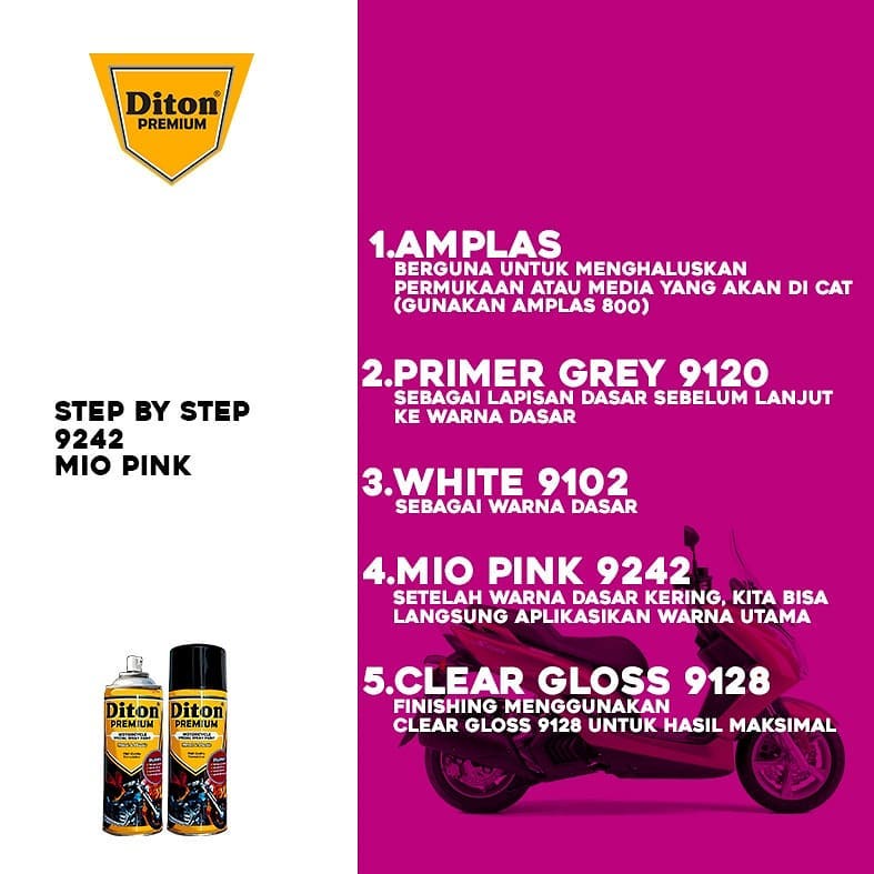 DITON PREMIUM Mio Pink Y9242 400 ml