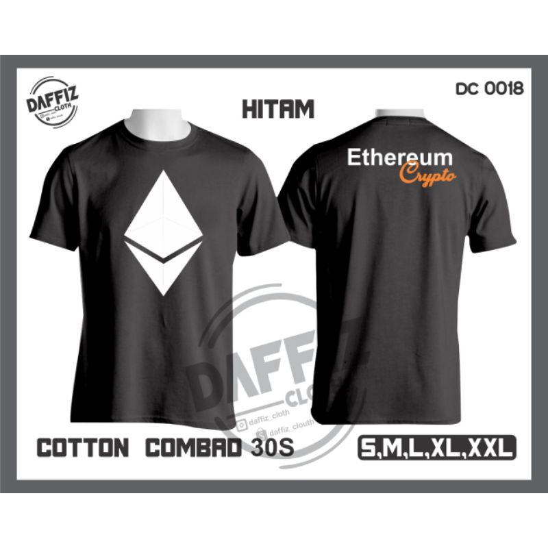T-SHIRT ETHERIUM CRYPTO