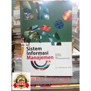 Jual sistem informasi manajemen. ir eko nugroho. original 100% | Shopee ...