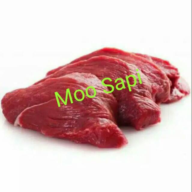 

Daging sapi lokal fresh 100% halal 500gr