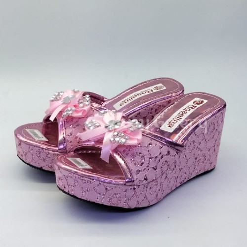 Viyoy Sandal Anak Wedges Kokop Pita Sandal Anak Perempuan hak Tinggi Lucu Termurah