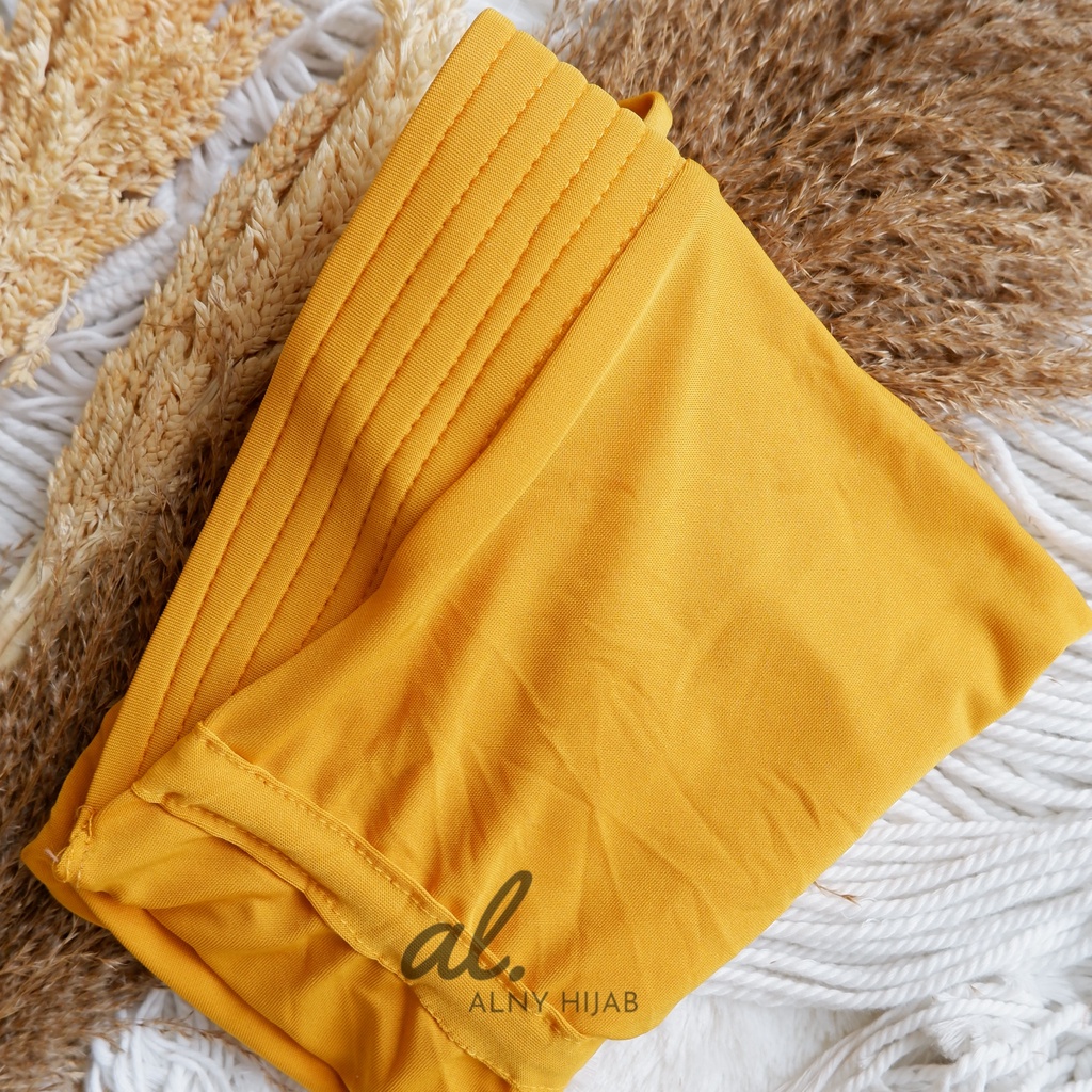 JILBAB SERUT JOKOWI ADIBA SERI WARNA 2 / HIJAB INSTAN SERUT JOKOWI-Jokowi Mustard