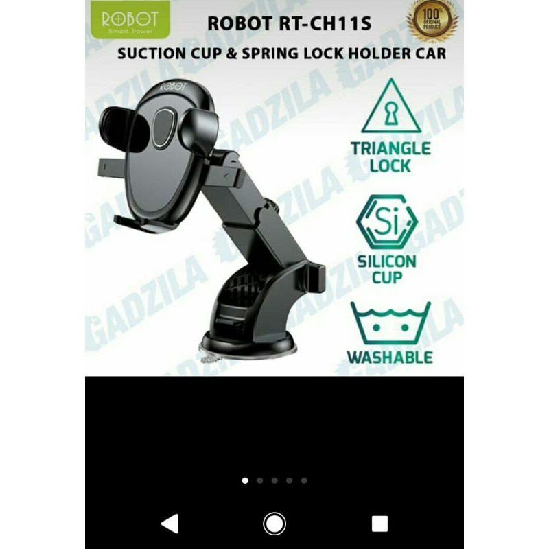 CAR HOLDER HP MOBIL ROBOT UNTUK DI DASHBOARD DAN KACA