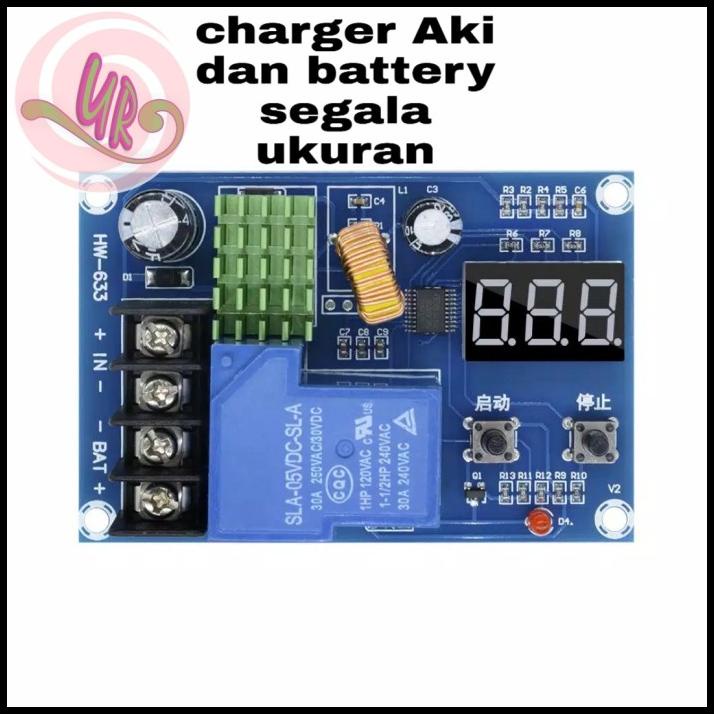 Modul Charger Aki Accu Segala Ukuran 12V 24V 48V