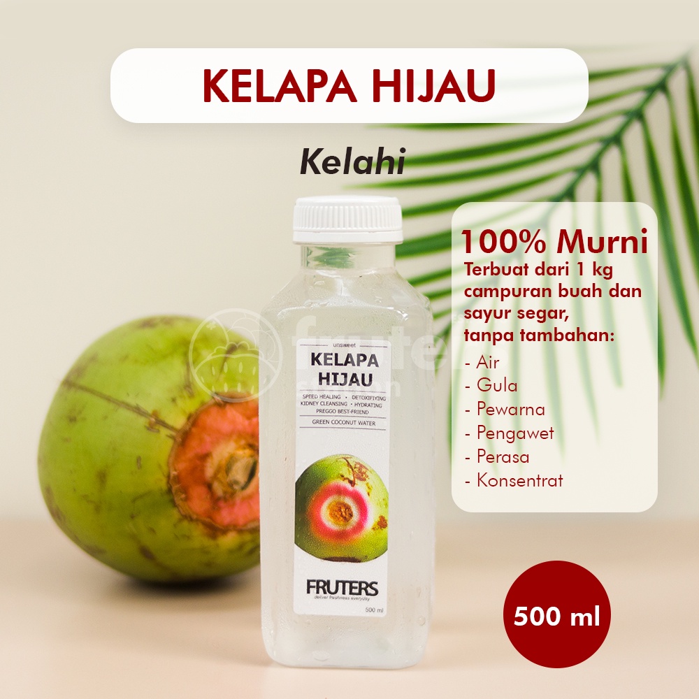 

KELAPA HIJAU - 100% Murni Air Kelapa Hijau Fruters Station