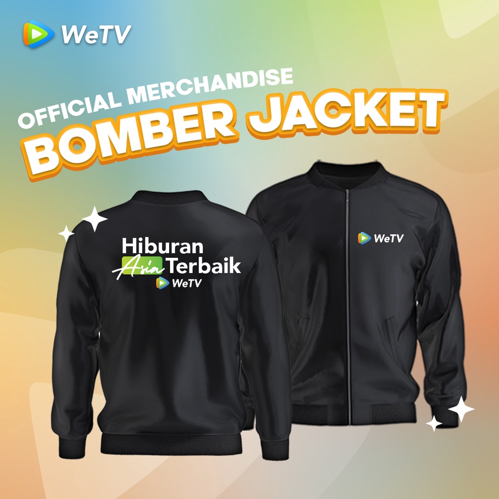 WeTV Official Merchandise (Merchandise Resmi) - Bomber Jacket