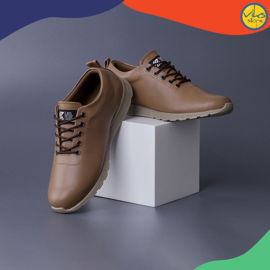 Sepatu Kerja Kuliah Formal Pria Cowok Laki-laki Kuzatura Original