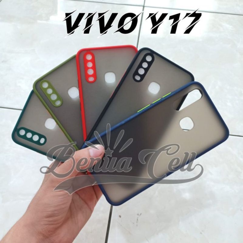 CASE SOFCASE SILIKON COLOR KESING CASING BELAKANG VIVO Y15 2019