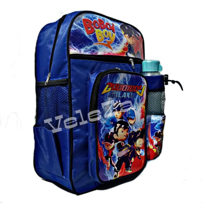 Tas ransel anak karakter Boboiboy free botol minum - Tas anak