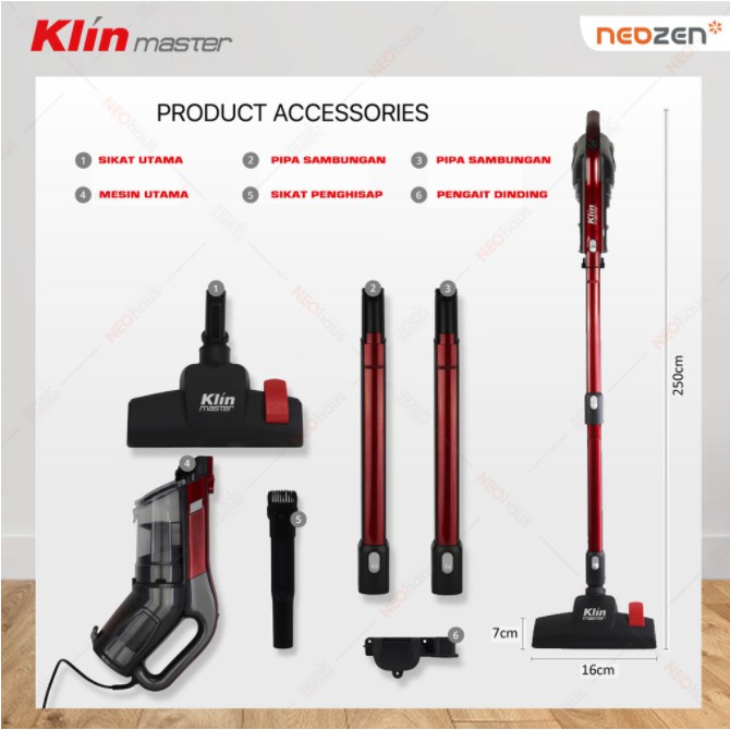 Klin Master Vacuum Cleaner - Vacum Cleaner Cyclone