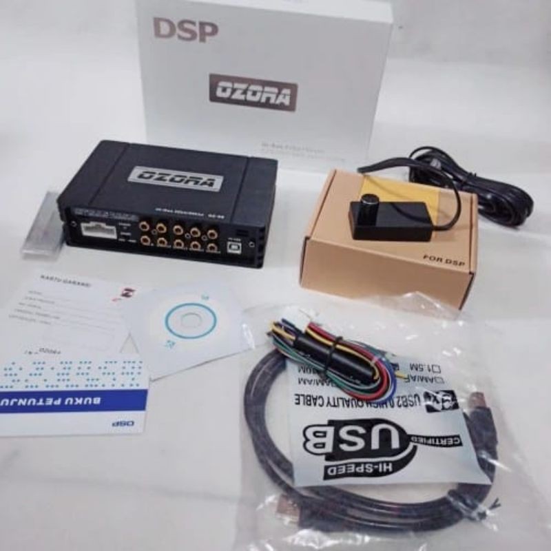 DSP OZORA - Processor OZORA OZ 08 - Prosesor Ozora OZ-08 DSP 8 Channel Free Controller - Car Audio
