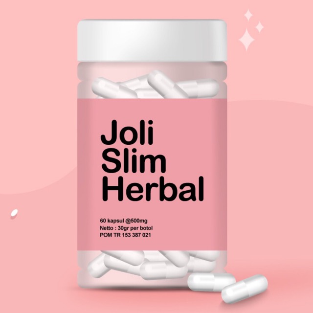 OBAT DIET HERBAL | JOLI SLIM HERBAL |BPOM | OBAT DIET AMAN