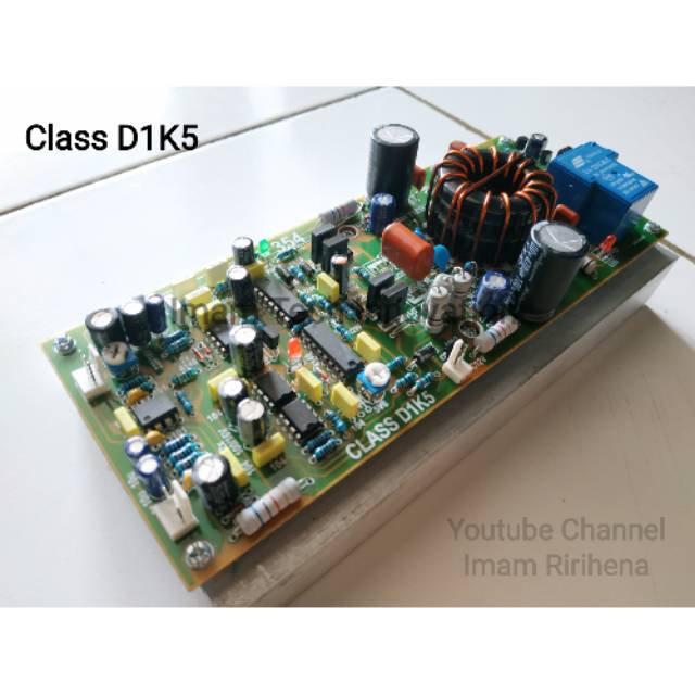 Kit Power Amplifier Class D1K5 V2 Sopongiro 354