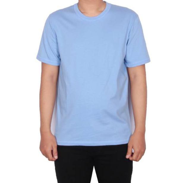 KAOS POLOS BAHAN COTTON COMBET 30S PRIA WANITA TURKISH MUDA WAME POLOS BAPAK ANAK JEANS LEVIS
