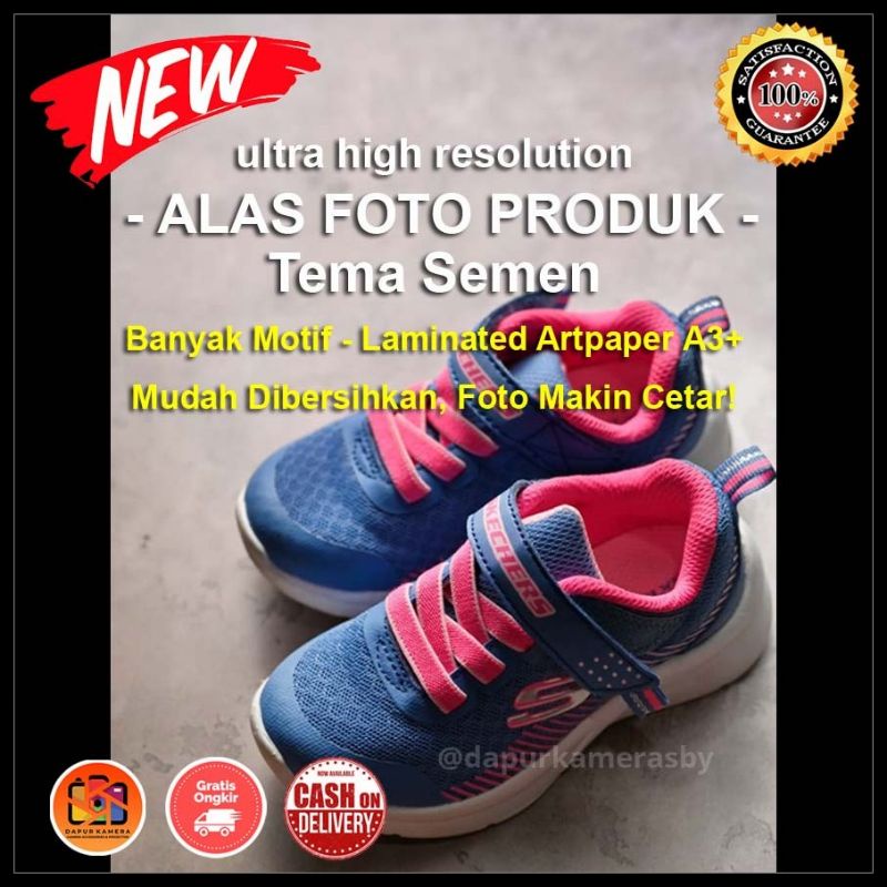 Alas Foto Tema Semen A3+ / Alas Foto Produk / Alas Foto Makanan / Background Foto