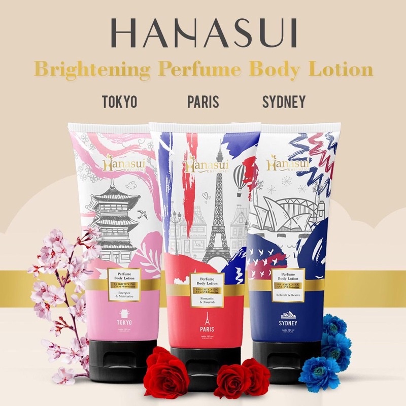 Lotion perfume hanasui