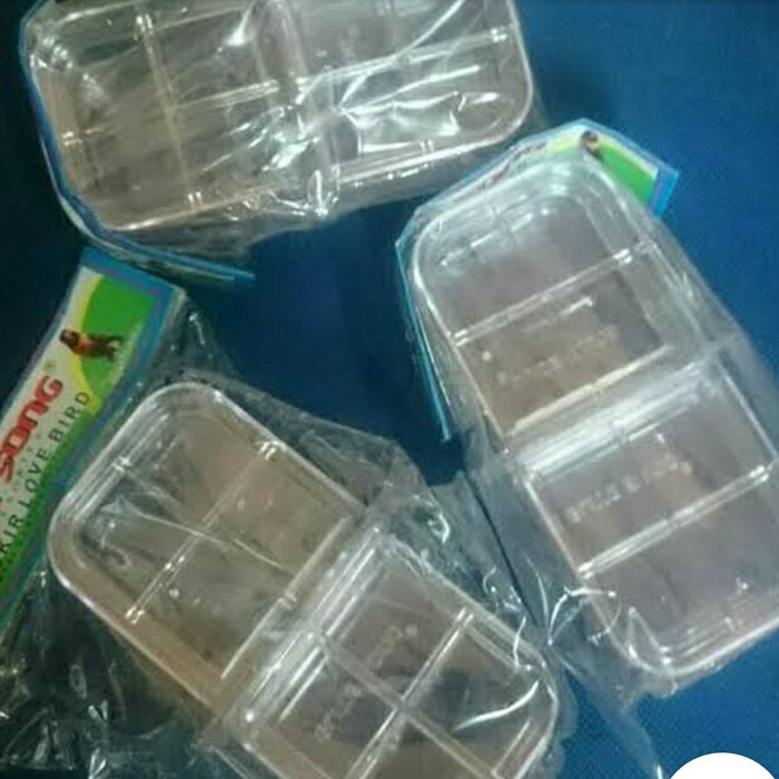 cepuk pakan burung/wadah pakan burung/tempat makan burung/cepuk ram pakan burung/cepuk elite song