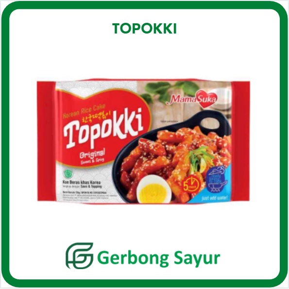

Topokki - Topoki Mamasuka - 134 gram