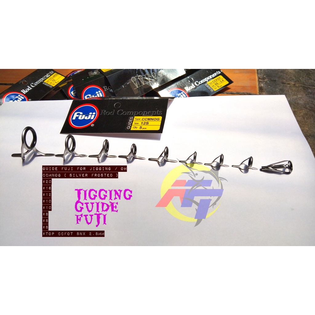 Ring guide fuji for  jigging oh slow jig 1 set