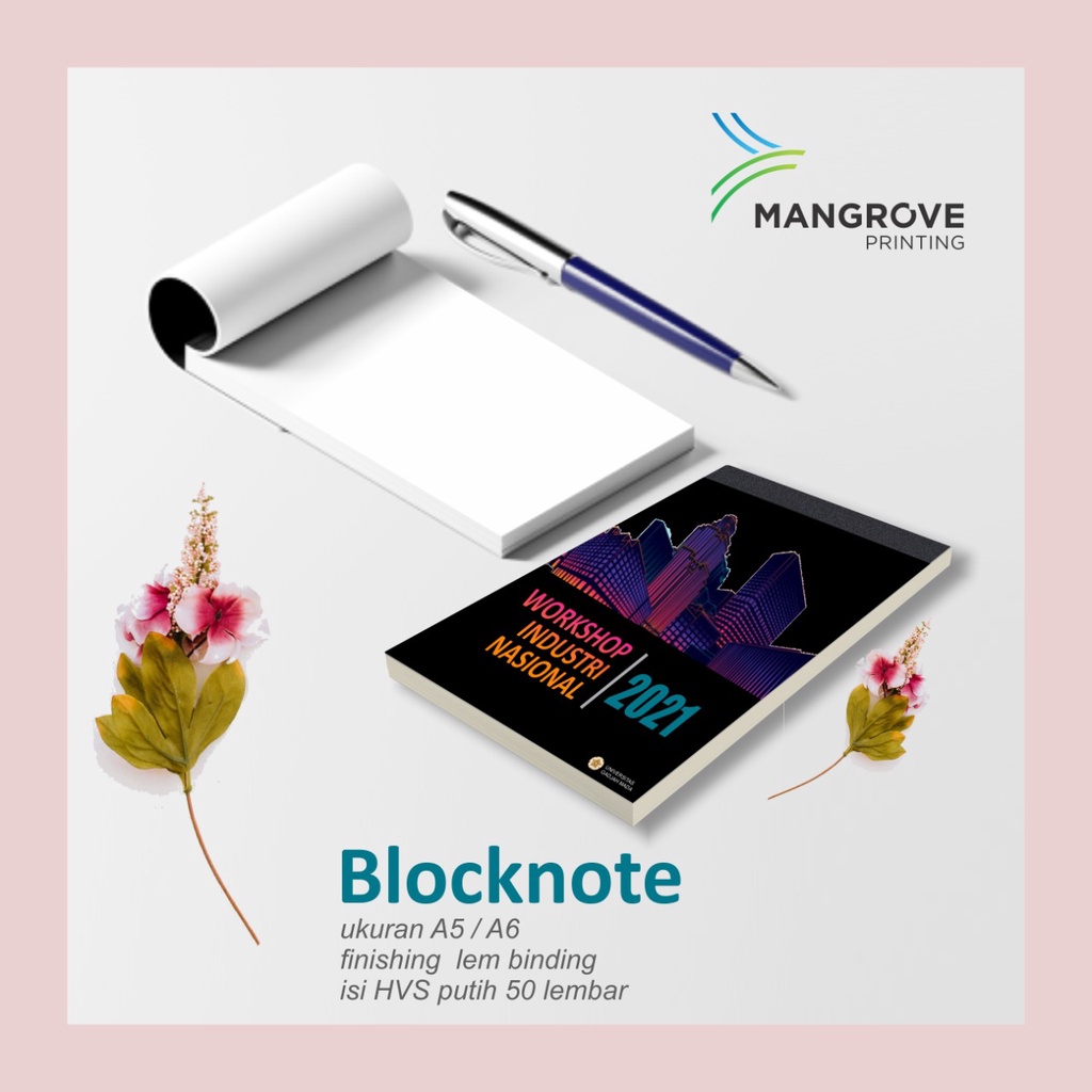 

Blocknotes A6 A5 Custom / Blocknote termurah / Souvenir