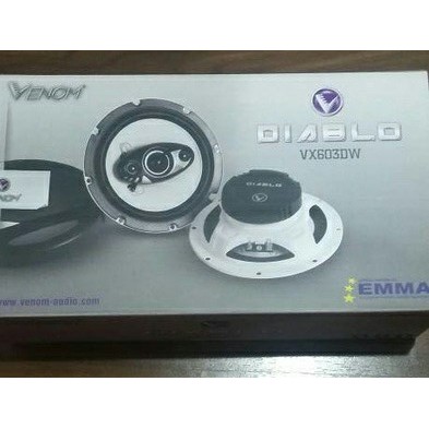 Promo speaker venom diablo VX603DW/ speaker cocil venom diablo