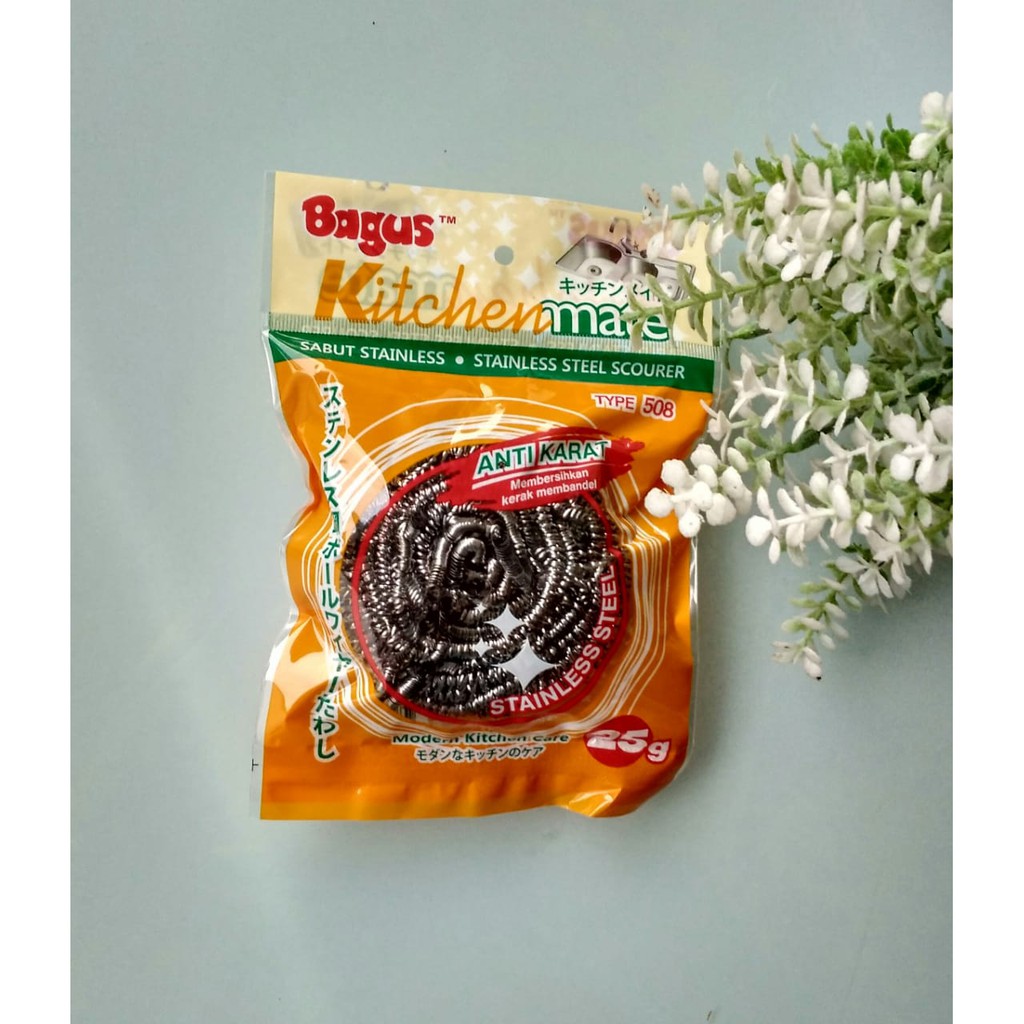 Bagus Scourer Stainless (Sabut Stainless) 25g