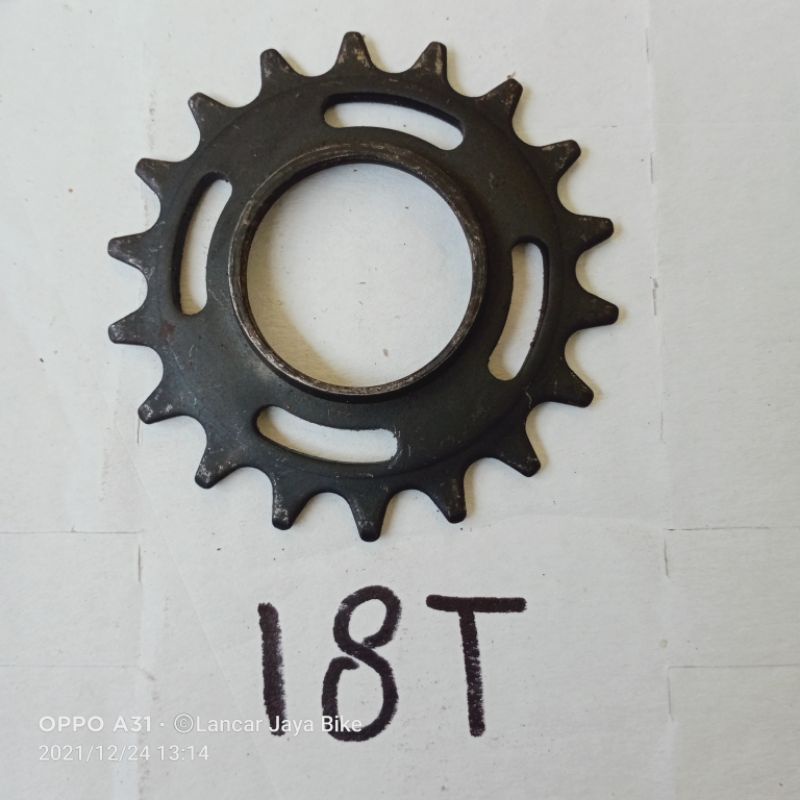Gear doltrap (gir mati) 16T 18T 20T / gear single doltrap untuk sepeda fixie