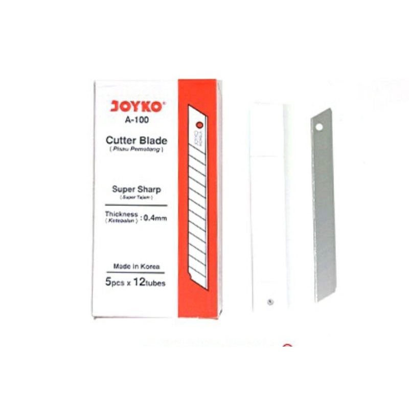 

(3tubes)Refill/isi/pisau Cutter JOYKO A100(kecil)/R106
